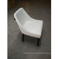 Saudi Arabia Market White Color Wood Hotel Dining Room Chair (FOH-HTRC1)